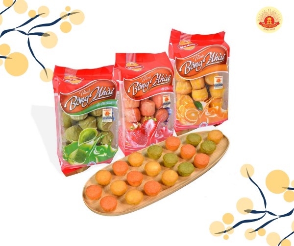 Bánh Bông nhài vị trà xanh có thể bảo quản tối đa trong vòng 3 tháng