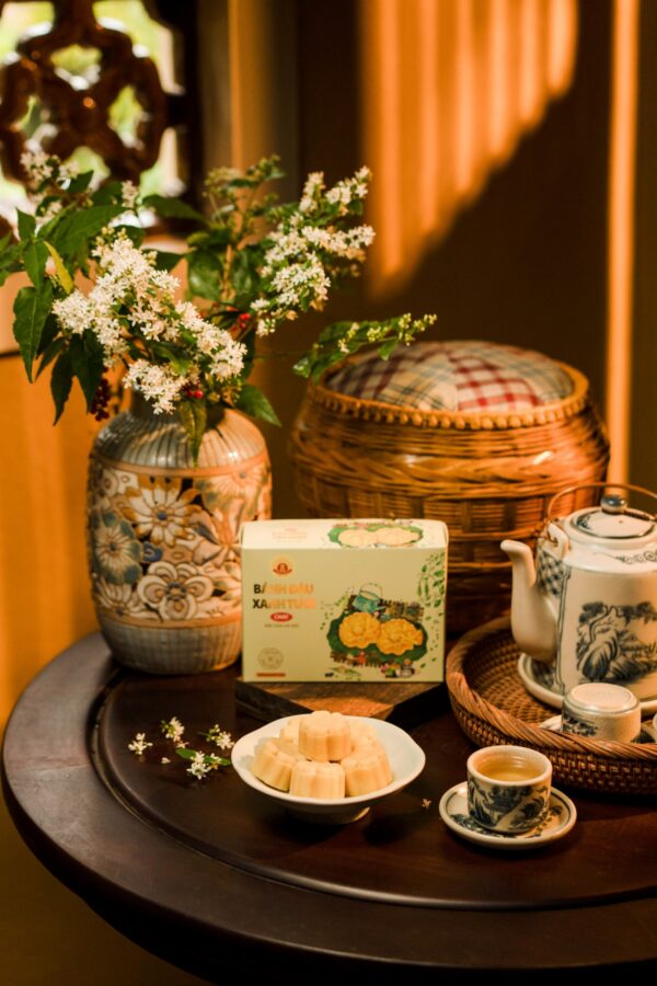 Bánh đậu xanh tươi